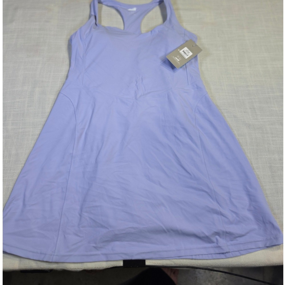 Avia SoftSculpt Athletic Dress Blue Morning Racerback Pocket L AV27HQ263248